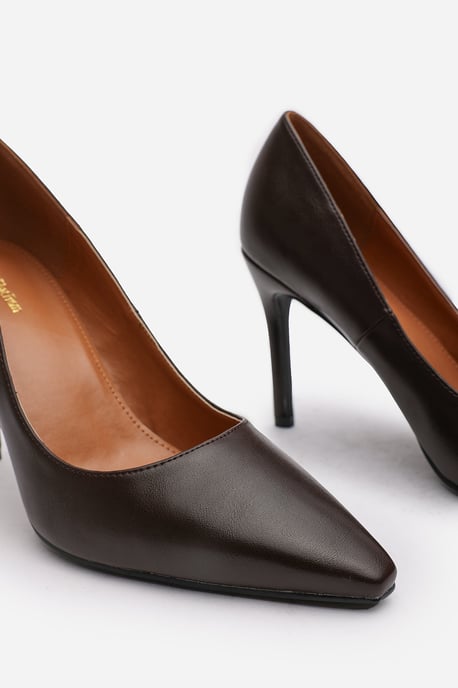 Wheres That From Womens 'Sorelle' Patent Stilleto Court Heels - Image 4