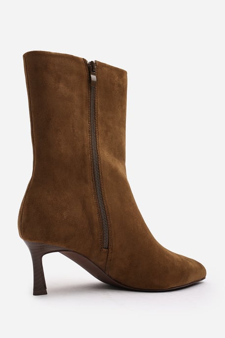 Wheres That From Womens 'Aubrey' Suede Pointed Toe Ankle Low Heel Boot - Image 5