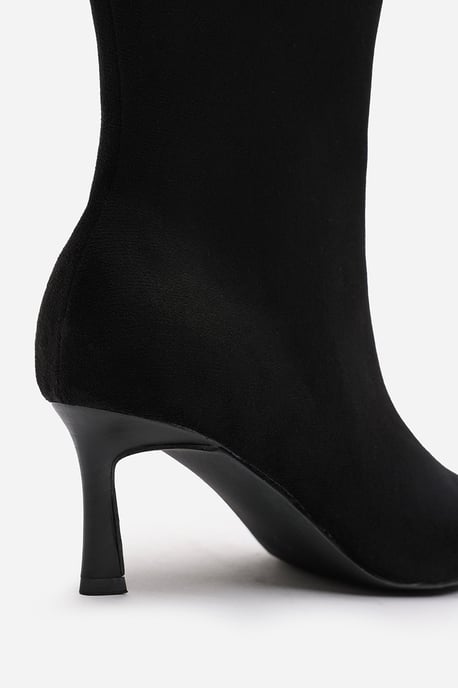 Wheres That From Womens 'Aubrey' Suede Pointed Toe Ankle Low Heel Boot - Image 6