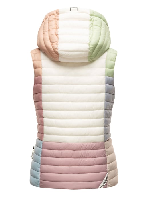 Navahoo Shadaa Multikulti dames gewatteerde bodywarmer – Licht, kleurrijk & trendy - Image 4