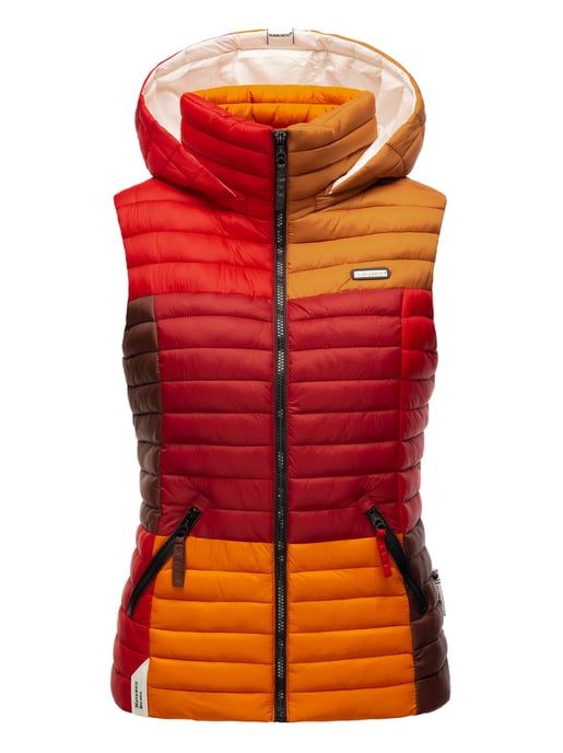 Navahoo Shadaa Multikulti dames gewatteerde bodywarmer – Licht, kleurrijk & trendy - Image 2