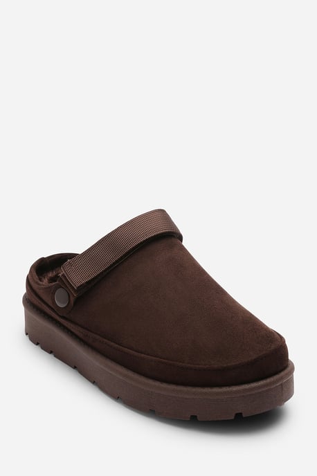 Wheres That From Womens 'Lumina' Cosy Adjustable Sling Back Faux-Suede Shoes - Image 3