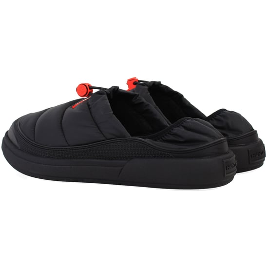 Hunter In/Out Womens Black Slippers - Image 3