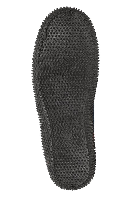 'Bermuda' Women's Aqua Shoe with Top Mesh Panel Slip On Summer Beach Sandals Navy - Image 5