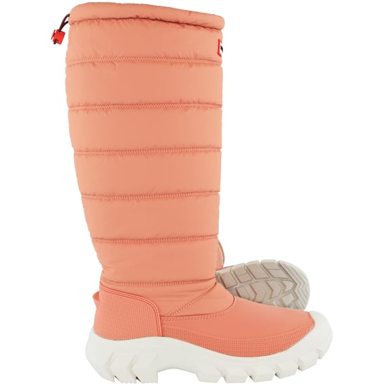 Hunter Interpid Tall Snow Womens Pink Wellington Boots - Image 4