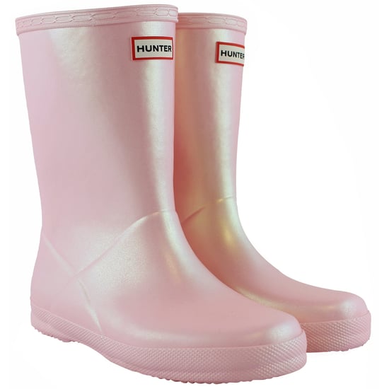 Hunter First Classic Nebula Kids Pink Wellington Boots - Image 2