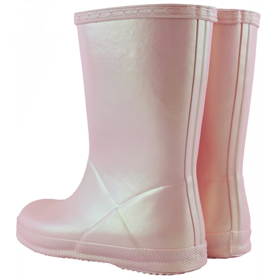 Hunter First Classic Nebula Kids Pink Wellington Boots - Image 3
