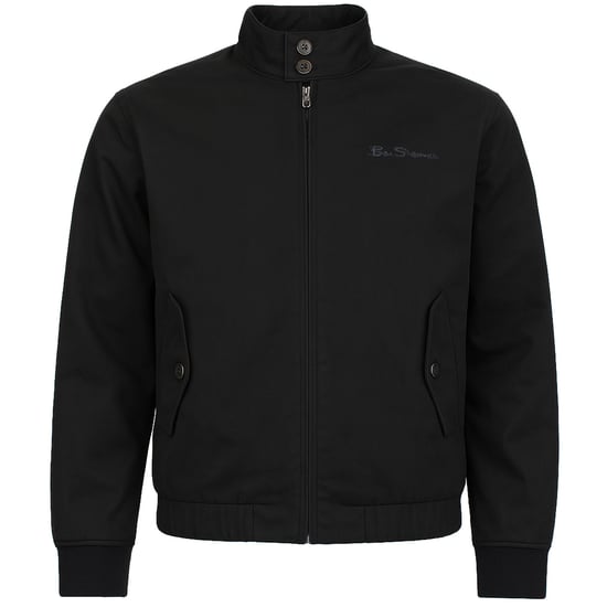 Ben Sherman Signature Mens Black Harrington Jacket - Image 1