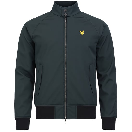Lyle & Scott Softshell Mens Black Harrington Jacket - Image 1