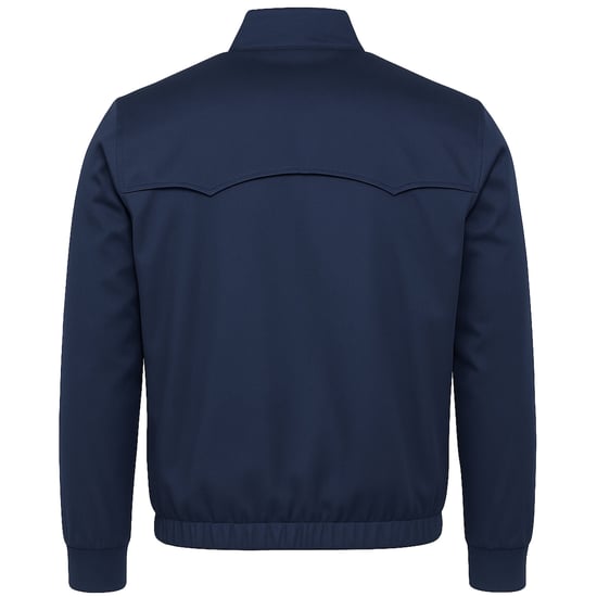 Ben Sherman Signature Mens Dark Navy Harrington Jacket - Image 2