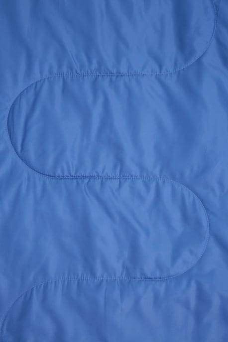 'Basecamp 200' Sleeping Bag with Two Way Zip Summer Camping Sack Bed Blue - Image 6