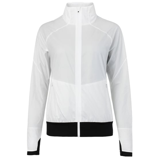 Asics MetaRun Womens White Softshell Jacket - Image 1