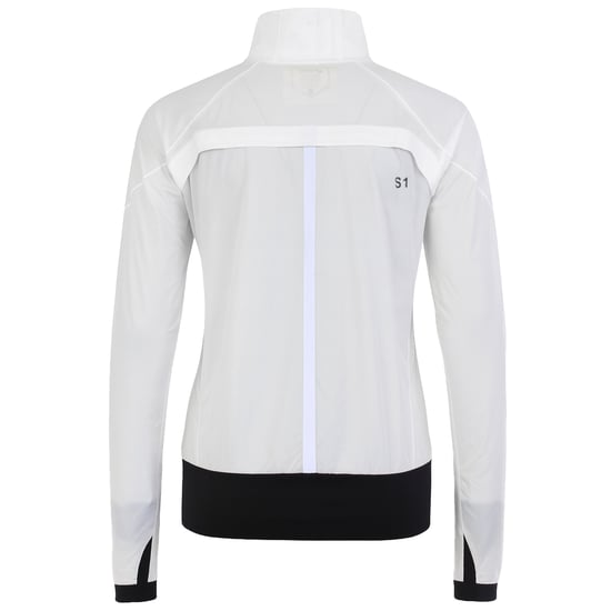 Asics MetaRun Womens White Softshell Jacket - Image 2
