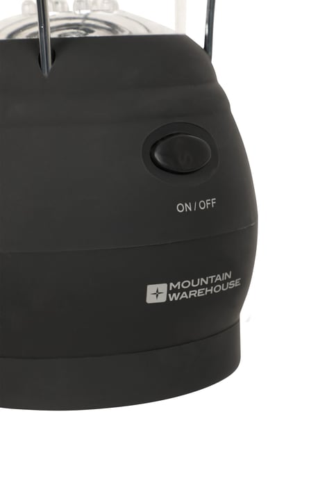 'Wind Up' Lantern with Carry Handle Camping Light Outdoor Torch Black - Image 5