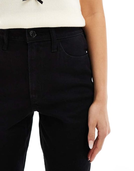 Hollister – Svarta momjeans med ultrahög midja - Image 3