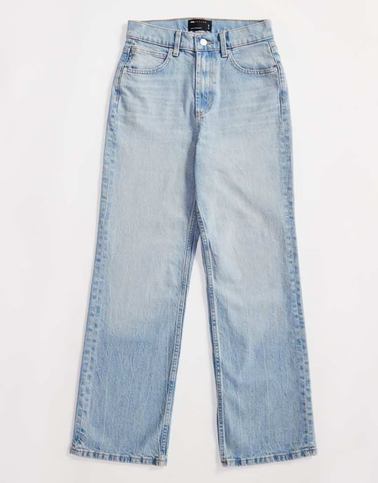 ASOS DESIGN – Ljusblå, bekväma, stretchiga raka jeans - Image 2