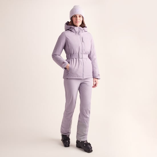 Meribel Womens Ski Jacket - Lavender Grey - Image 1