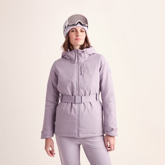 Meribel Womens Ski Jacket - Lavender Grey - Image 3