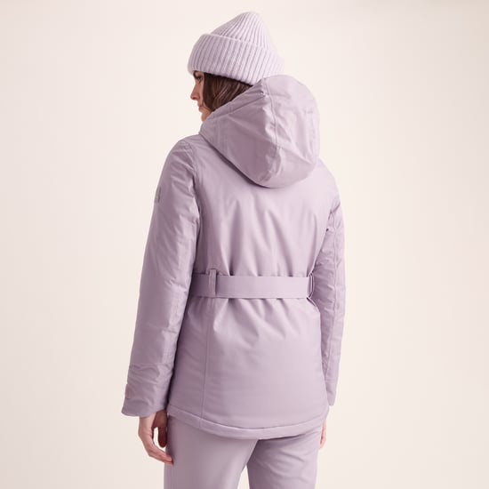 Meribel Womens Ski Jacket - Lavender Grey - Image 4