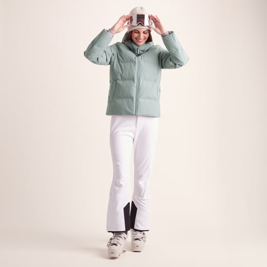 Orelle Womens Ski Jacket - Mist Grey - Image 2