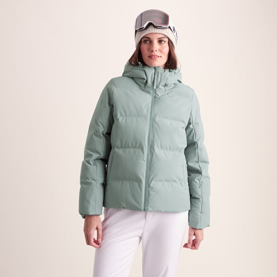 Orelle Womens Ski Jacket - Mist Grey - Image 3