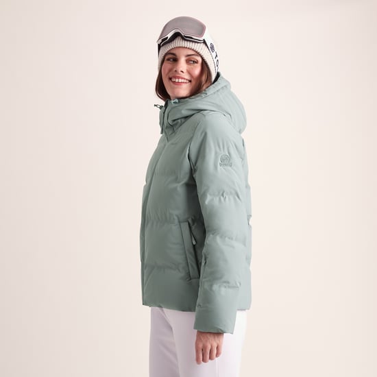 Orelle Womens Ski Jacket - Mist Grey - Image 5