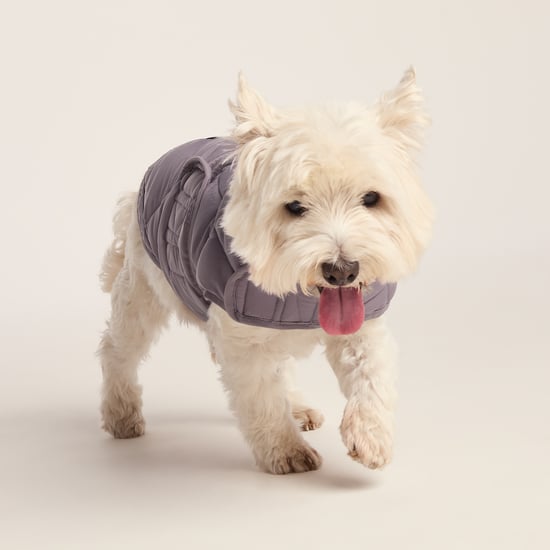 Fido Padded Dog Coat S - Dusky Lilac - Image 3