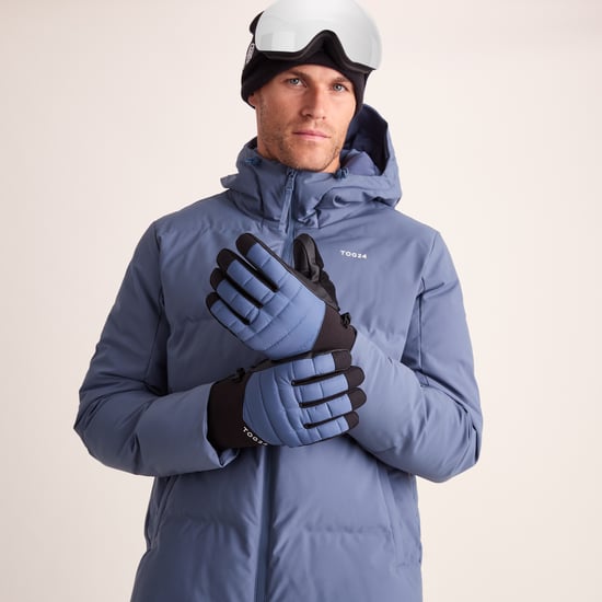 Adventure Ski Gloves - Fjord Blue - Image 3