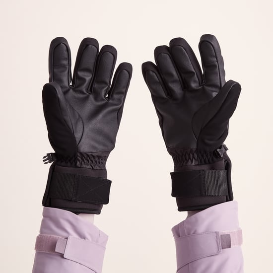 Adventure Ski Gloves - Lavender Grey - Image 4