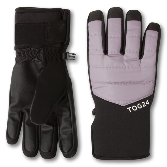Adventure Ski Gloves - Lavender Grey - Image 5
