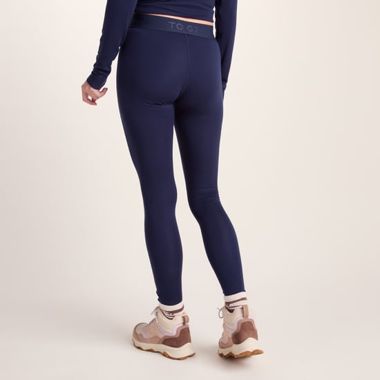Meru Womens Cashmere Touch Base Layer Leggings - Oxford Blue - Image 2