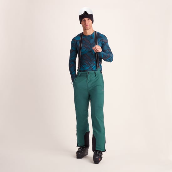 Clusaz Mens Salopette - Dark Turquoise - Image 2