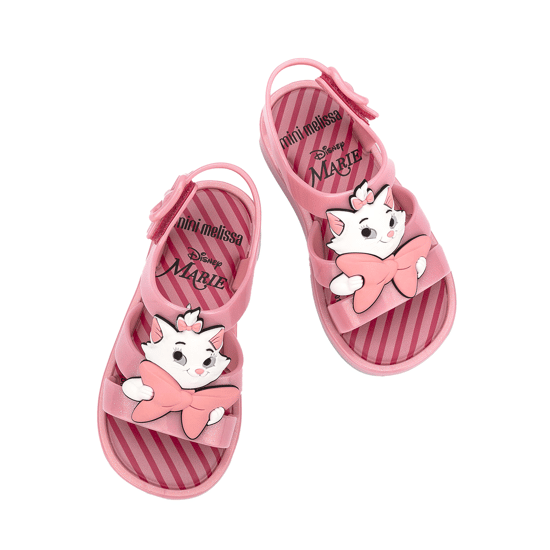 Colorland + Marie Sandals in Pink / White - Image 3