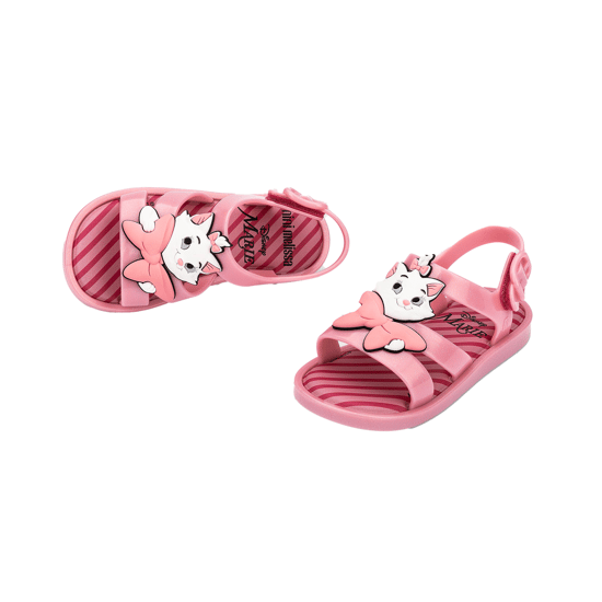 Colorland + Marie Sandals in Pink / White - Image 4