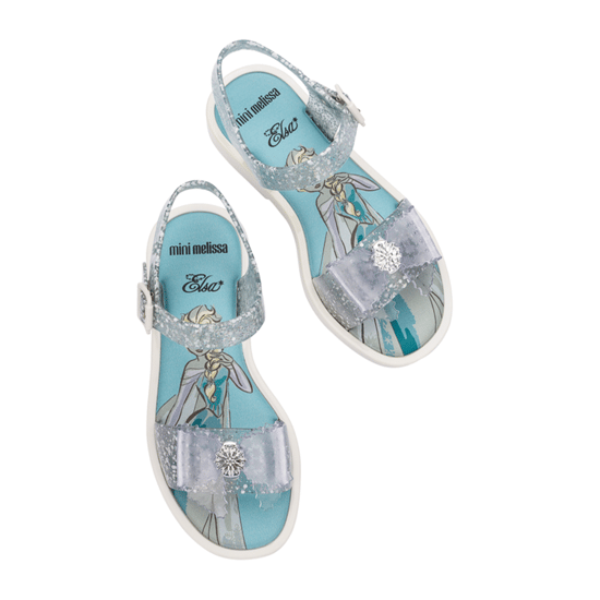 Ultragirl Sweet XII Sandals in Glitter Clear / White - Image 3