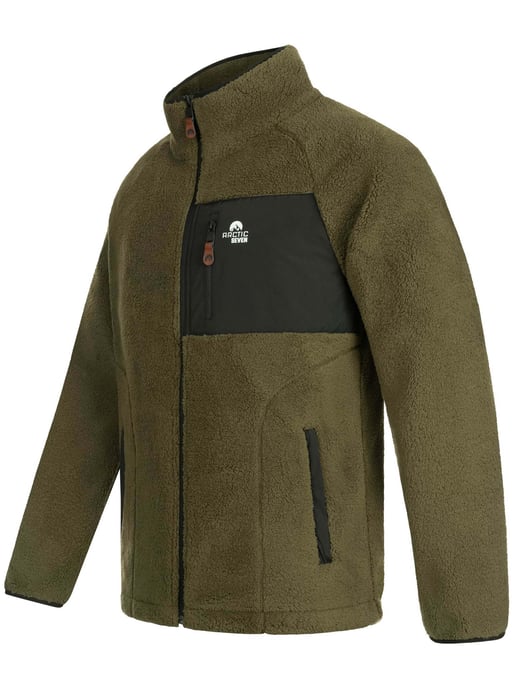 Arctic Seven Heren Sherpa Fleece Jas AS-415 – Warm, Licht, Sportief - Image 3