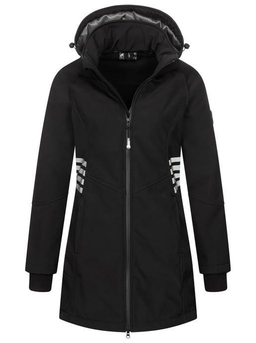 Arctic Seven Dames Softshell Jas AS-305 – Lang, Waterafstotend, Reflecterend - Image 1