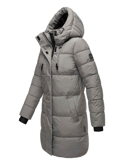 Marikoo dames winterjas met capuchon & fleecevoering – Kaituu - Image 3
