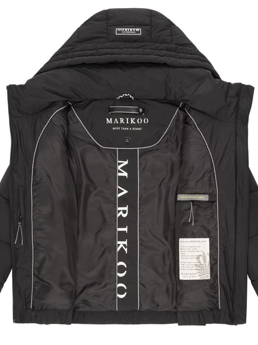 Marikoo gewatteerde winterjas met capuchon – Nayanaa - Image 6