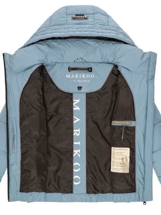 Marikoo gewatteerde winterjas met capuchon – Nayanaa - Image 6