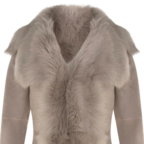 Dames lichtgrijze Toscaanse schapensuède trenchcoat - Celeste - Image 6