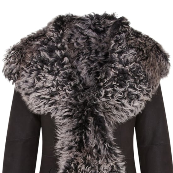 Zwarte Toscaanse trenchcoat met capuchon van echt schapenleer voor dames - Verona - Image 6