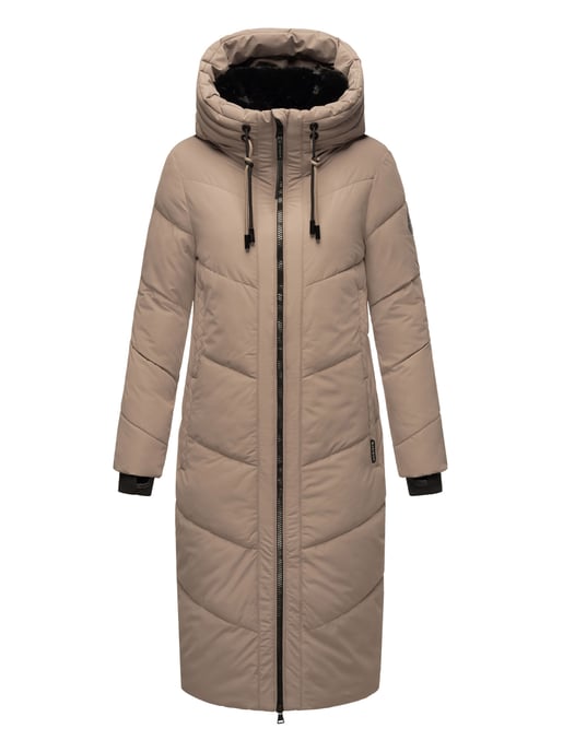 Marikoo Nadaree dames winterjas – lang, warm & met capuchon - Image 2