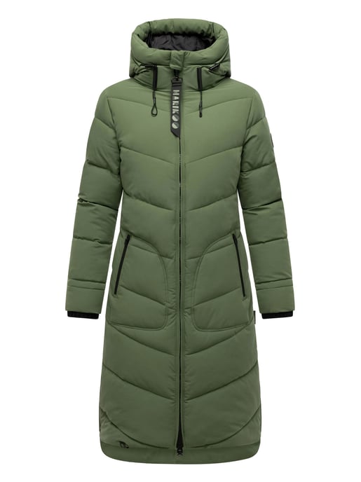 Marikoo Benikoo dames winterjas – lang, warm & stijlvol - Image 2
