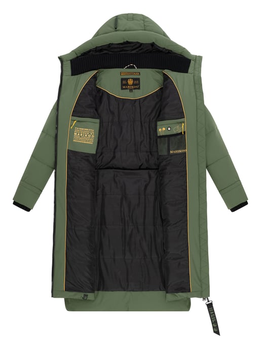 Marikoo Benikoo dames winterjas – lang, warm & stijlvol - Image 5