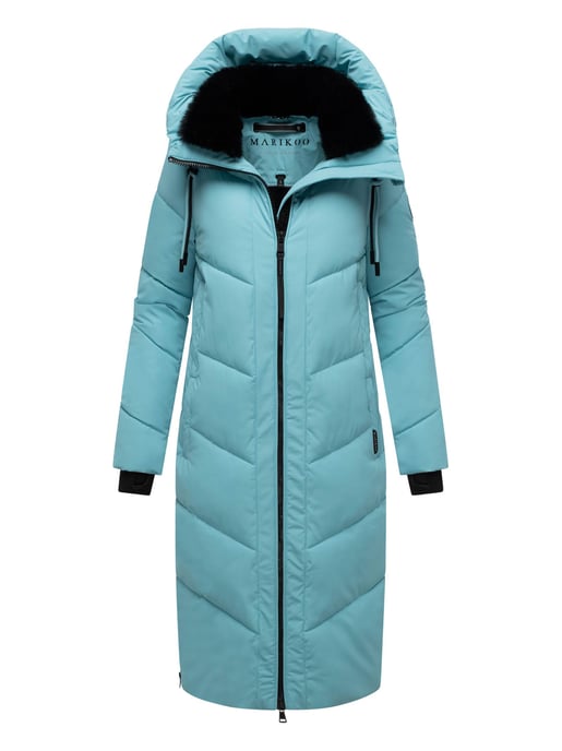 Marikoo Nadaree dames winterjas – lang, warm & met capuchon - Image 1