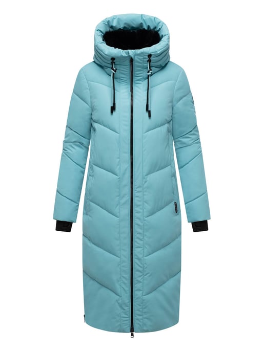 Marikoo Nadaree dames winterjas – lang, warm & met capuchon - Image 2