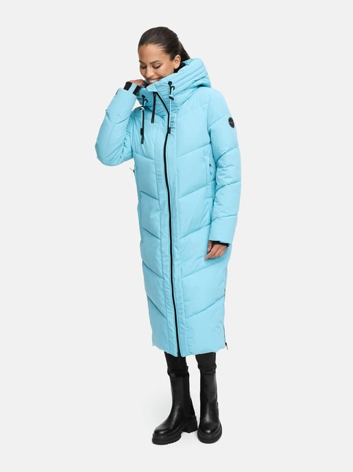 Marikoo Nadaree dames winterjas – lang, warm & met capuchon - Image 6