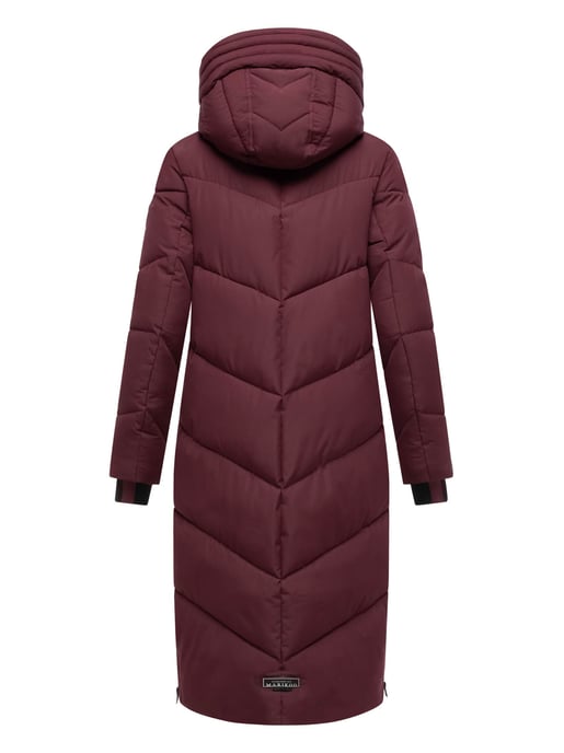 Marikoo Nadaree dames winterjas – lang, warm & met capuchon - Image 4