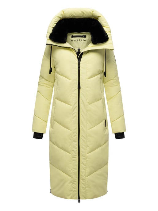 Marikoo Nadaree dames winterjas – lang, warm & met capuchon - Image 1